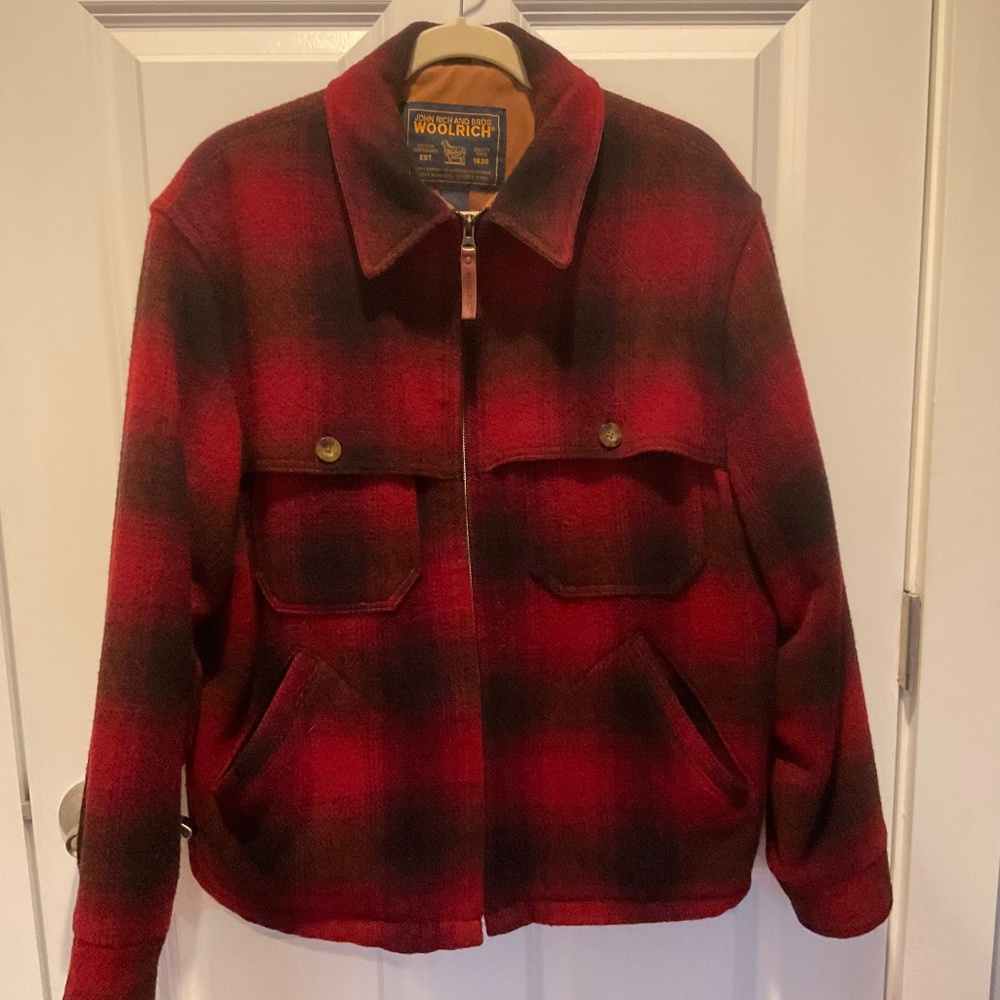 Woolrich vintage mens Buffalo plaid jacket